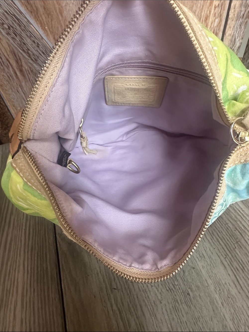 Coach Vintage Y2K Patchwork Shoulder Hobo RARE & Hard to Find! - Picture 9 of 16